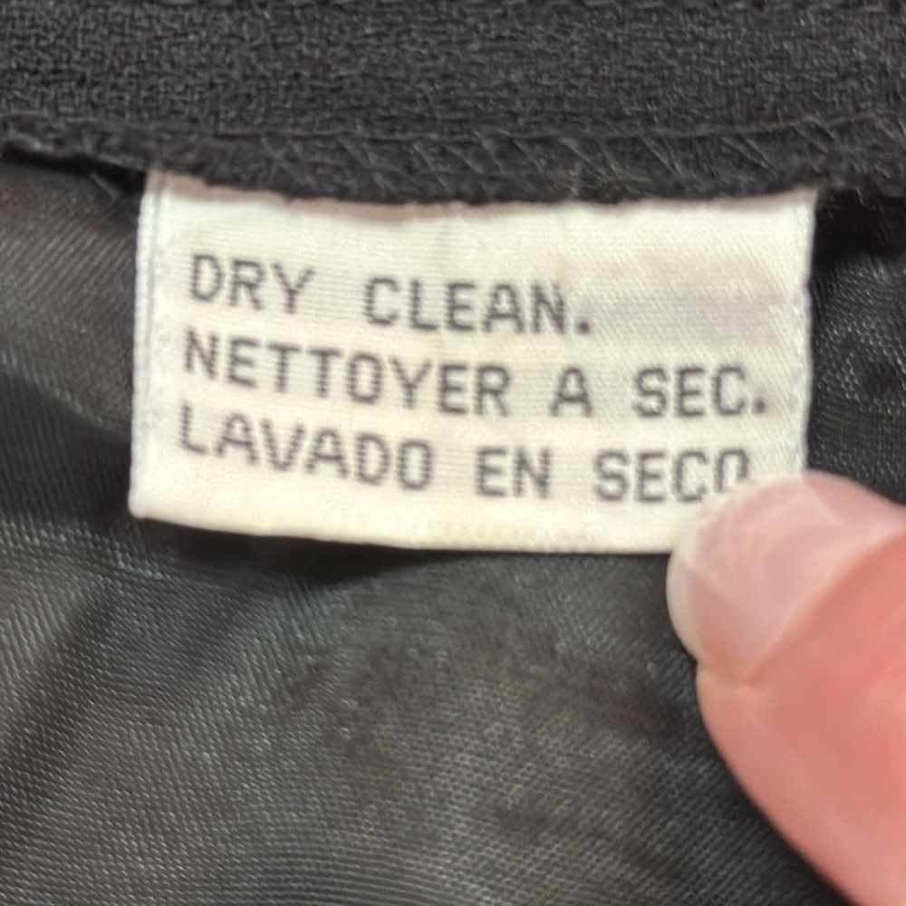 Evan-Picone Best in Black Black Crepe Pleated Front Dress Trousers NWT S4 - Picture 5 of 10